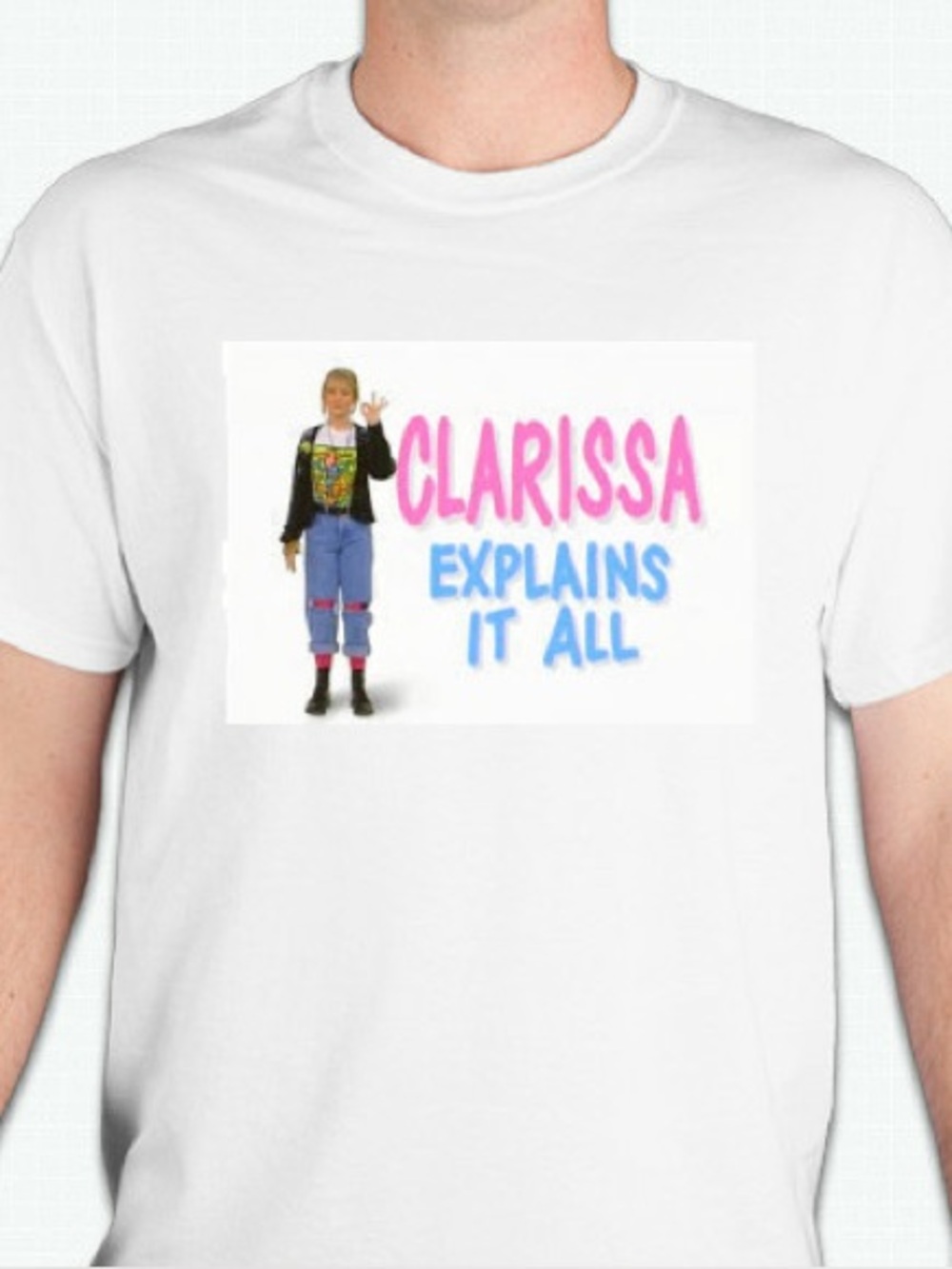 Nickelodeon Clarissa explains it all tshirt shirt Unisex 100 percent cotton